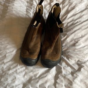 Keen mens winter slide on boots size 14